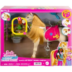 BARBIE TORNADO CAVALLO INTERATTIVO CON LUCI MUSICA E ACCESSORI MATTEL