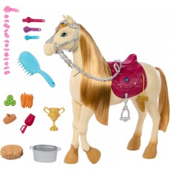 BARBIE TORNADO CAVALLO INTERATTIVO CON LUCI MUSICA E ACCESSORI MATTEL