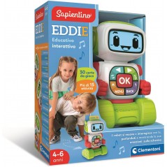 EDDIE ROBOT EDUCATIVO INTERATTIVO  SAPIENTINO CLEMENTONI