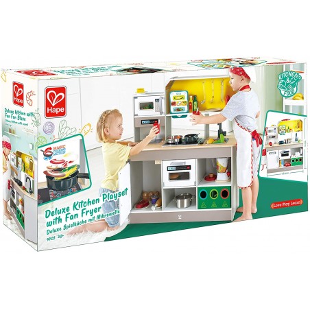 CUCINA DELUXE CON FRIGGITRICE E VENTOLA HAPE