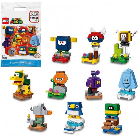 LEGO 71402 SUPER MARIO PACK PERSONAGGI SERIE 4 1 PEZZO A CASO IN OGNI BUSTINA