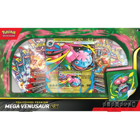POKEMON MEGA VENUSAUR EX COLLEZIONE PREMIUM GAME VISION