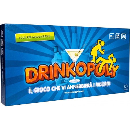 DRINKOPOLY GIOCO DA TAVOLO 