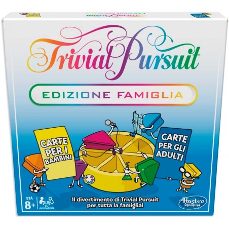 TRIVIAL PURSUIT EDIZIONE FAMIGLIA HASBRO 