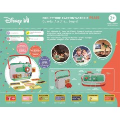PROIETTORE RACCONTASTORIE PLUS DISNEY  CLEMENTONI GUARDA ASCOLTA .....E SOGNA