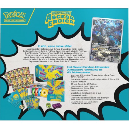 POKEMON MEGAEVOLUZIONE ASCESA EROICA SET ALLENATORE FUORICLASSE GAME VISION