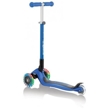 GLOBBER PRIMO FOLDABLE MONOPATTINO BLU CON LUCI
