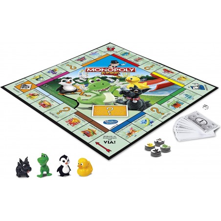 MONOPOLY JUNIOR GIOCO DA TAVOLO HASBRO GAMING