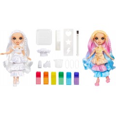 RAINBOW HIGH WATERCOLOR & CREATE FASHION DOLL CON ACQUERELLI LAVABILI MGA