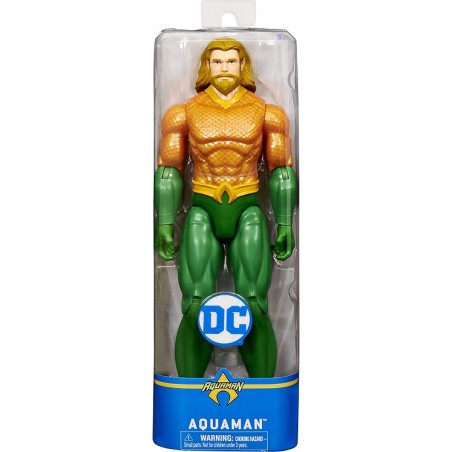 DC COMICS PERSONAGGIO AQUAMAN 30 CM DI ALTEZZA SPIN MASTER