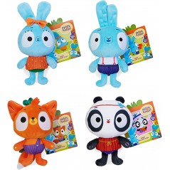 BRAVE BUNNIES BUNNY BRILLIANT PLUSH 4 PERSONAGGI ASSORTITI SPIN MASTER