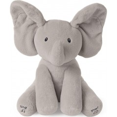 GUND FLAPPY ELEFANTINO PELUCHE INTERATTIVO 30 CM