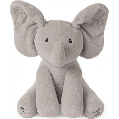 GUND FLAPPY ELEFANTINO PELUCHE INTERATTIVO 30 CM