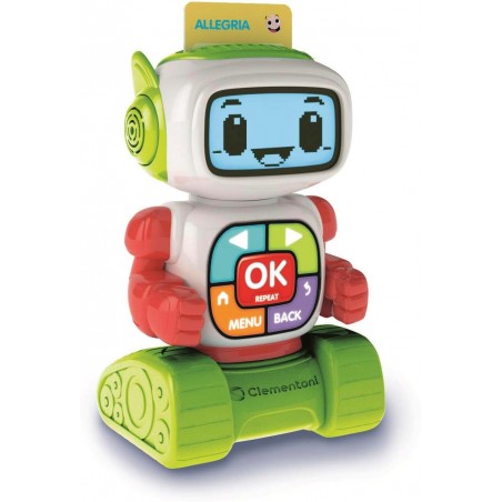 EDDIE ROBOT EDUCATIVO INTERATTIVO  SAPIENTINO CLEMENTONI