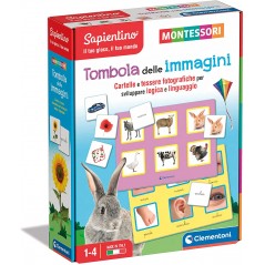 SAPIENTINO TOMBOLA DELLE IMMAGINI MONTESSORI CLEMENTONI