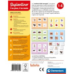 SAPIENTINO TOMBOLA DELLE IMMAGINI MONTESSORI CLEMENTONI