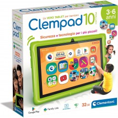 CLEMPAD TABLET EDUCATIVO SCHERMO 10 POLLICI MEMORIA 32 GB ANDROID 13