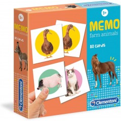 CLEMENTONI MEMO FARM ANIMALS GIOCO EDUCATIVO