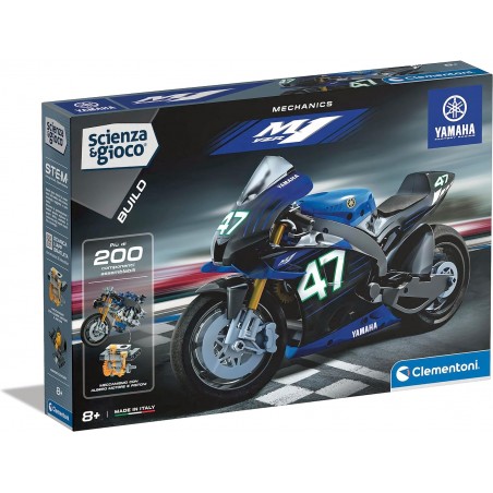 MOTO M1 YZR YAMAHA SCIENZA E GIOCO  CLEMENTONI