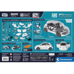 FIAT 500 ELETTRICA SCIENZA E GIOCO BUILD CLEMENTONI
