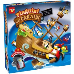 PINGUINI DEI CARAIBI GIOCO DA TAVOLO ROCCO GIOCATTOLI