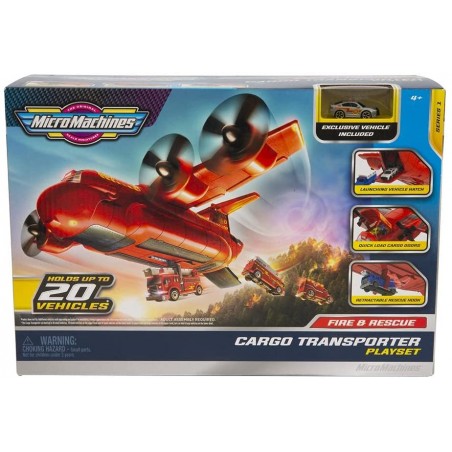 MICRO MACHINES AEREO CARGO DEI VIGILI DEL FUOCO