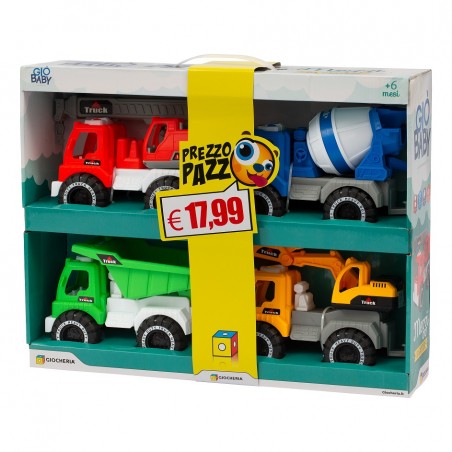 GIO BABY MEZZI DA CANTIERE GGI220224 GIOCHERIA GGI220224