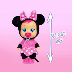 CRY BABIES MINNIE BAMBOLA INTERATTIVA  CHE PIANGE LACRIME VERE CON CIUCCIO 