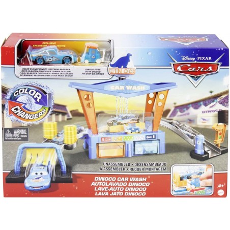 CARS PLAYSET AUTOLAVAGGIO DINOCO CAMBIA COLORE MATTEL