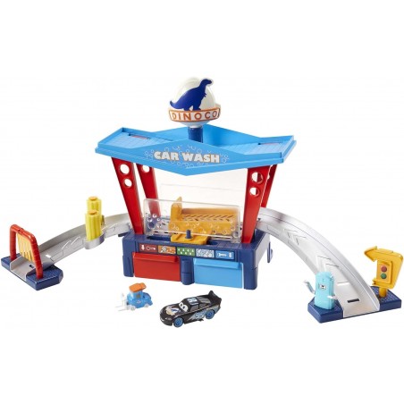 CARS PLAYSET AUTOLAVAGGIO DINOCO CAMBIA COLORE MATTEL