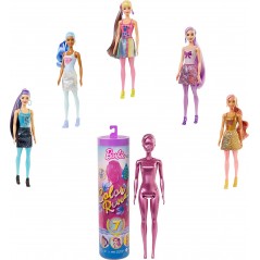 MATTEL BARBIE COLOR REVEAL SERIE  METALLIC GTR93