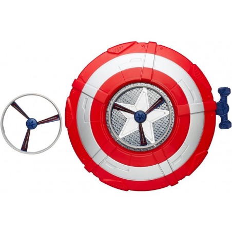 MARVEL AVENGERS AGE OF ULTRON SCUDO LANCIA DISCHI DI CAPITAN AMERICA HASBRO