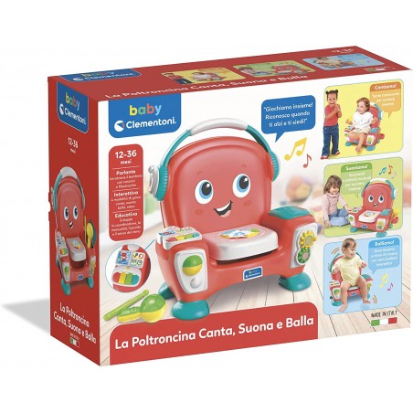 CLEMENTONI BABY POLTRONCINA INTERATTIVA  CANTA E BALLA