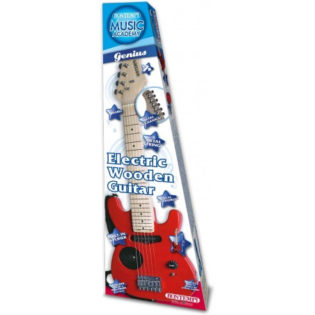 CHITARRA ELETTRONICA IN LEGNO BONTEMPI