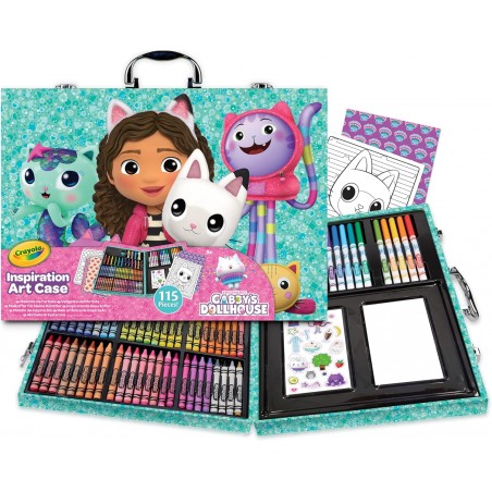 CRAYOLA  VALIGETTA ARCOBALENO GABBY  DOLLHOUSE