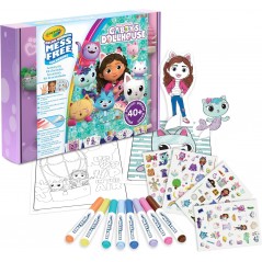 CRAYOLA ACTIVITY SET GABBY DOLL'HOUSE  COLOR WONDER 