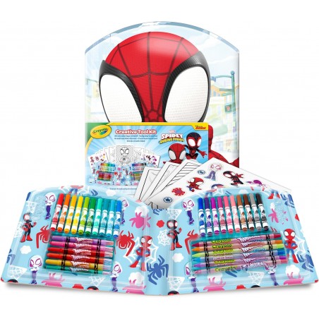 CRAYOLA VALIGETTA CREATIVA MARVEL SPIDEY 