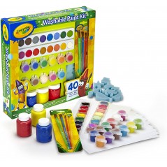 CRAYOLA SET PITTURA LAVABILE 40 PEZZI  