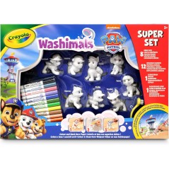 CRAYOLA WASHIMALS PAW PATROL SUPER SET  