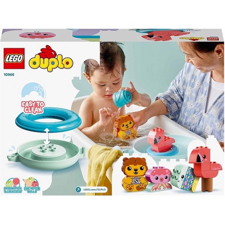 LEGO 10966 DUPLO ORA DEL BAGNETTO ISOLA DEGLI ANIMALI GALLEGGIANTE