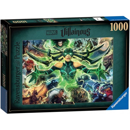 PUZZLE 1000 MARVEL VILLAINOUS HELA RAVENSBURGER