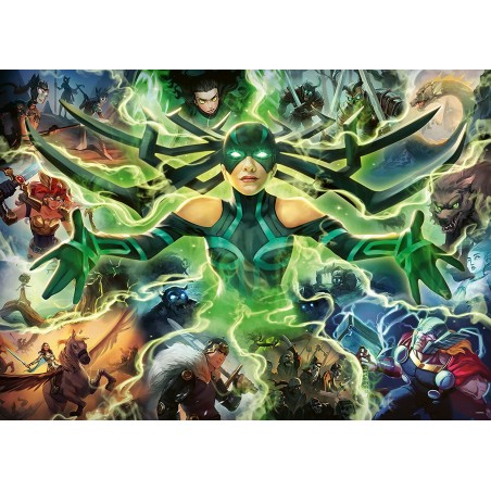 PUZZLE 1000 MARVEL VILLAINOUS HELA RAVENSBURGER
