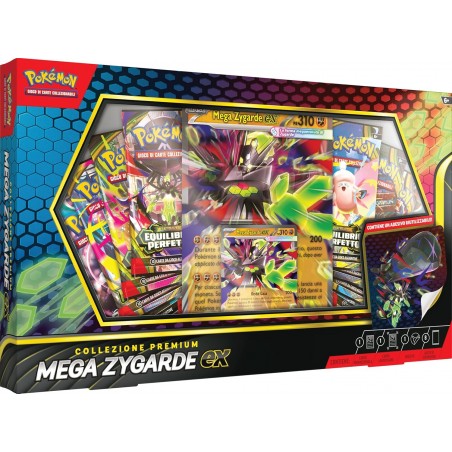 POKEMON MEGA ZYGARDE EX COLLEZIONE  PREMIUM EQUILIBRIO PERFETTO