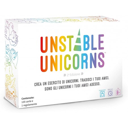 UNSTABLE UNICORNS GIOCO DI CARTE ASMODEE
