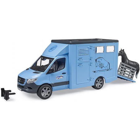 BRUDER MODELLINO FURGONE CON 1 CAVALLO