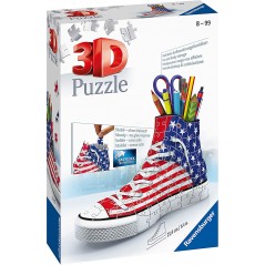 PUZZLE 3D SNEAKERS PORTAPENNE 112 PEZZI  RAVENSBURGER