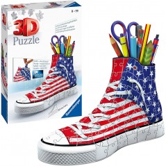 PUZZLE 3D SNEAKERS PORTAPENNE 112 PEZZI  RAVENSBURGER