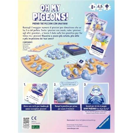 OH MY PIGEONS! GIOCO DA TAVOLO  RAVENSBURGER
