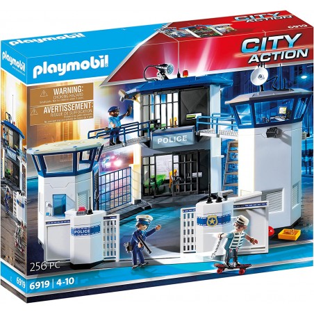 PLAYMOBIL 6919 PRIGIONE E STAZIONE DI POLIZIA PEZZI 256
