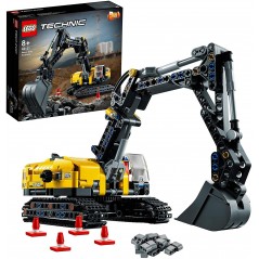 LEGO TECHNIC 42121 ESCAVATORE PESANTE 2 IN 1